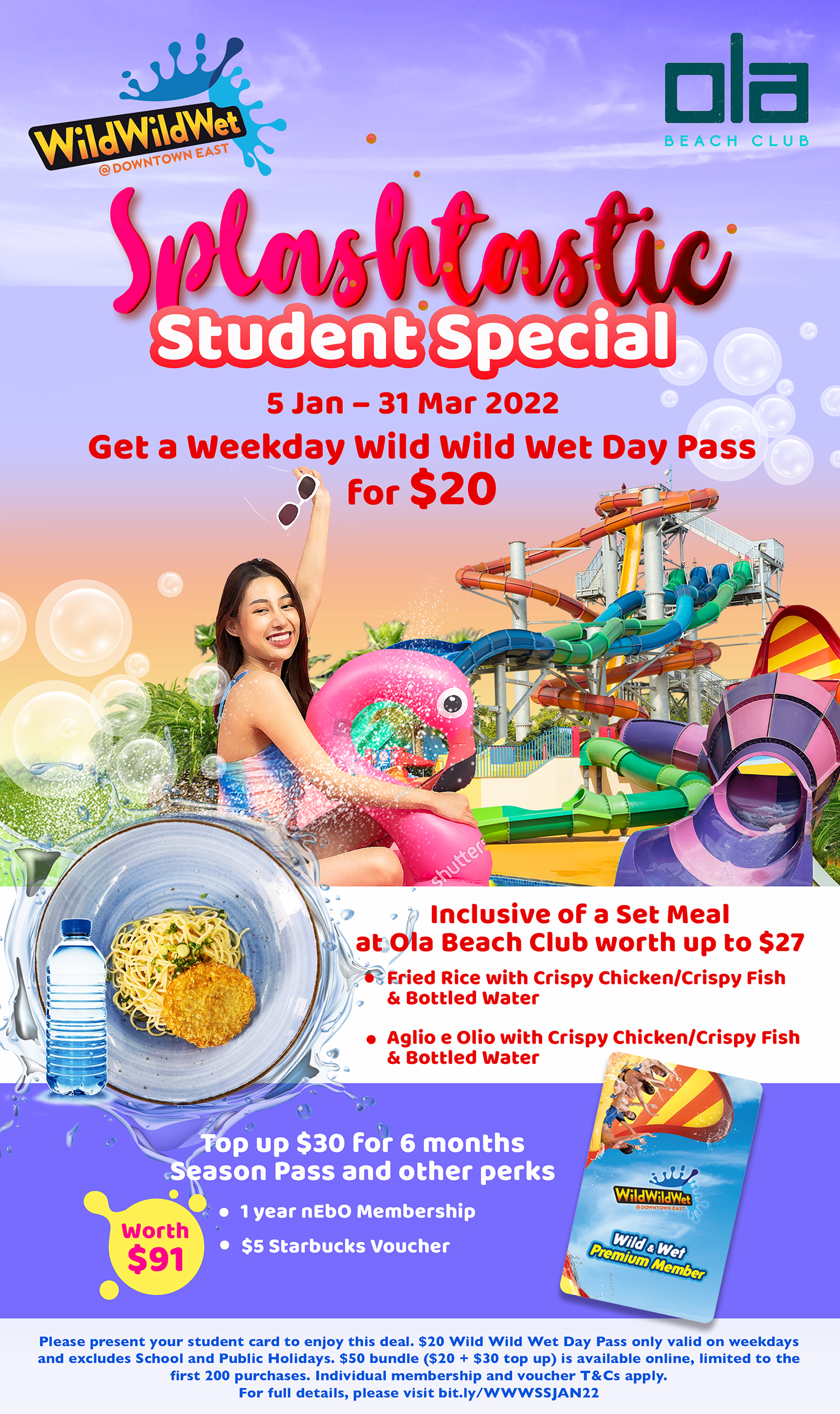 Wild Wild Wet Splashtastic Student Special