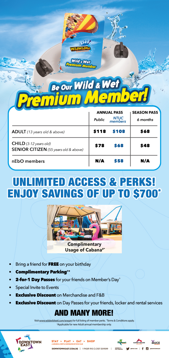 Wild Wild Wet Wild & Wet Premium Membership Wild Wild Wet Wild & Wet Premium Membership