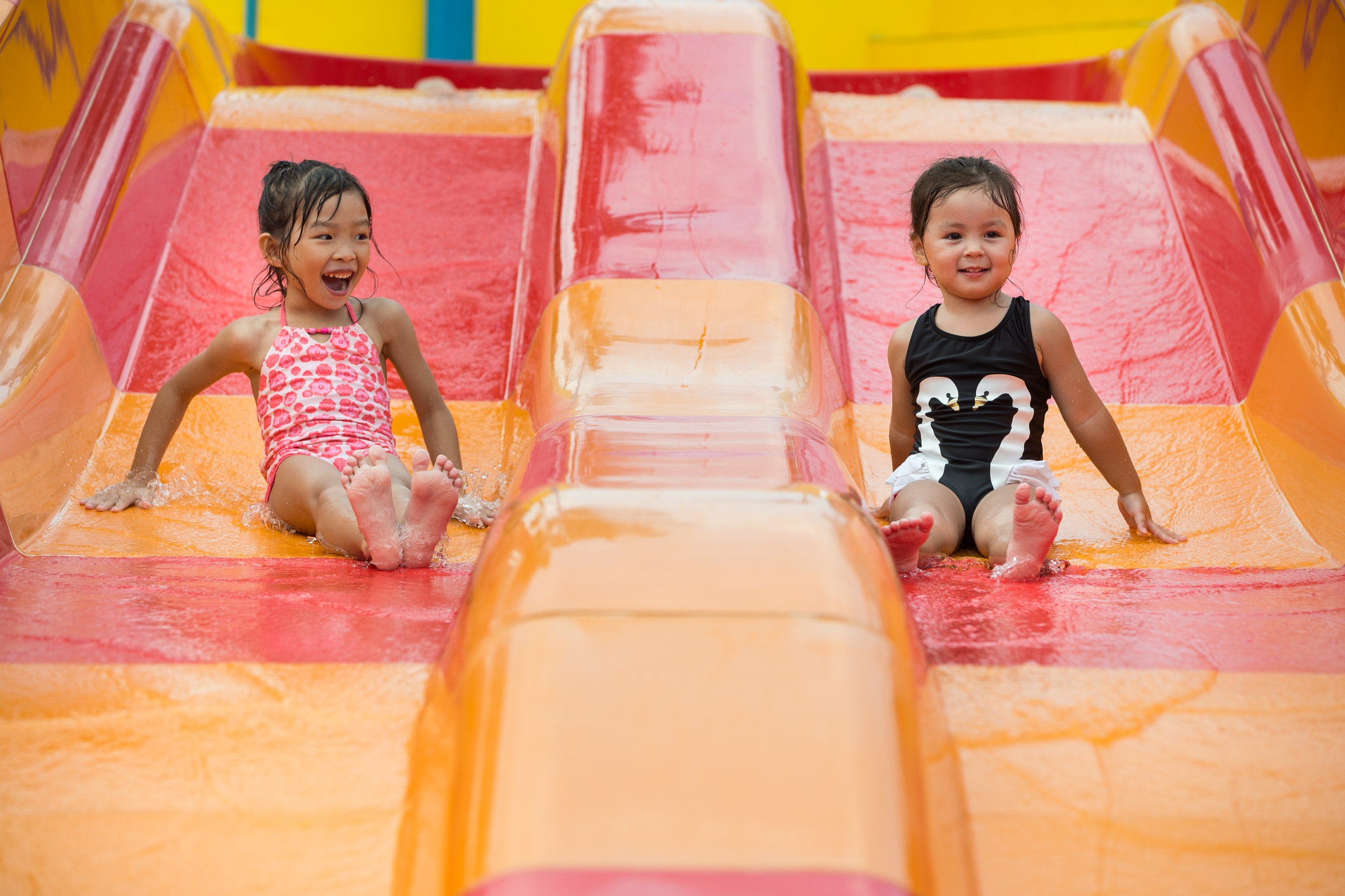 Children play kidz zone - amusement and water theme park in Wild Wild Wet  Singapore