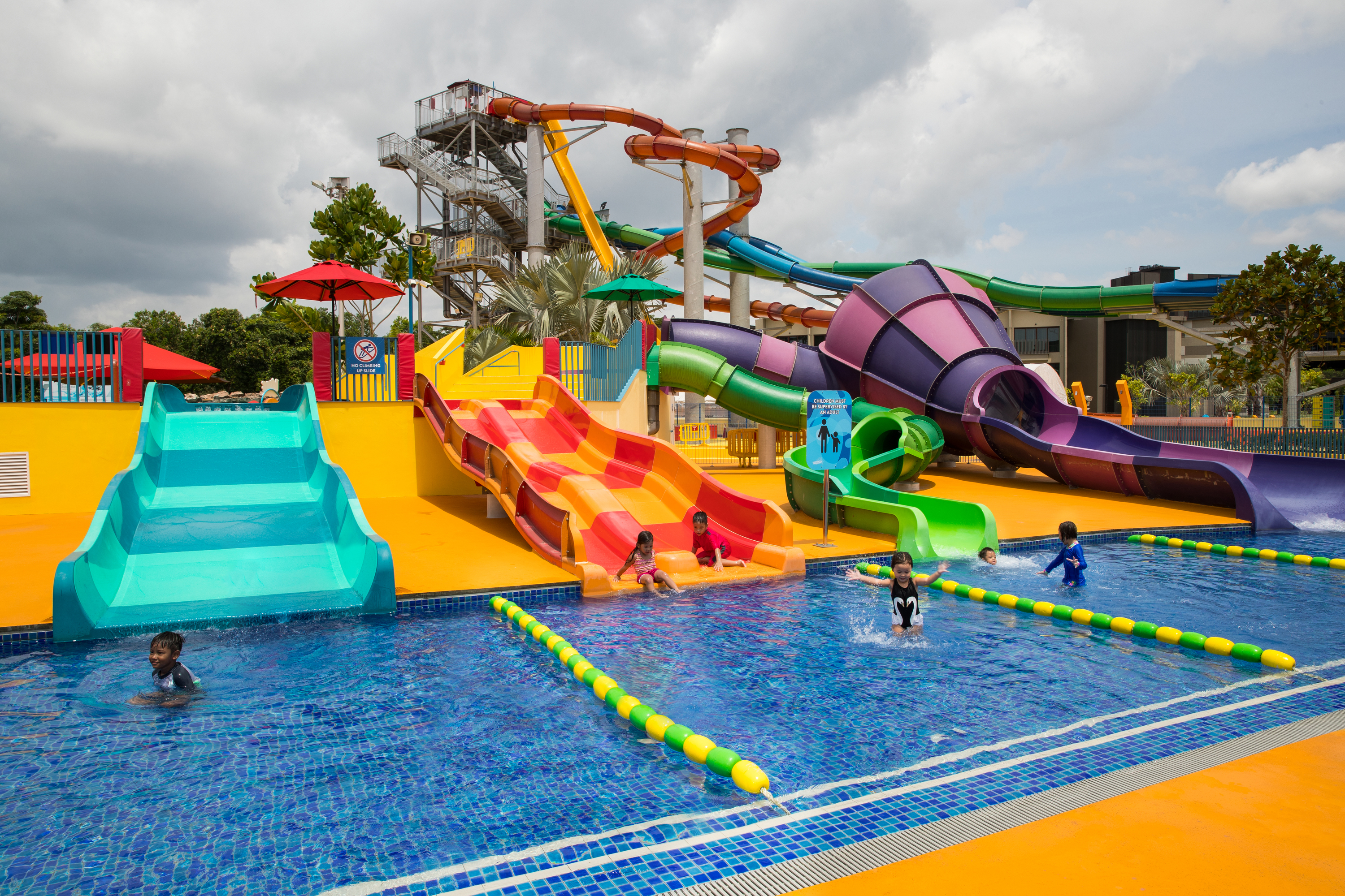 Kidz zone kiddie amusement and water park in Wild Wild Wet Singapore